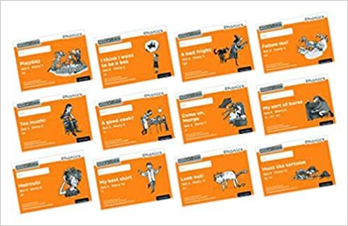 Read Write Inc. Phonics: Black and White Orange Set 4 Storybooks Pack of 120