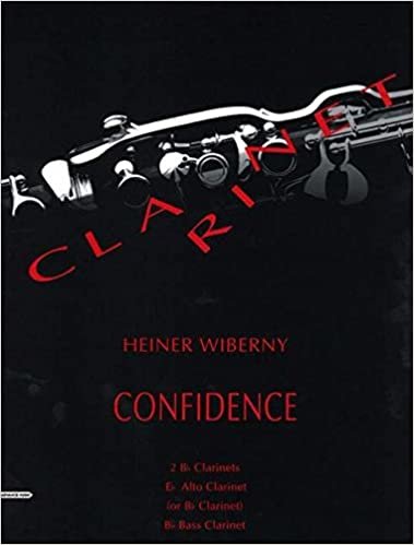 Confidence: Jazz-Rock-Fusion. 4 Klarinetten (2 Klarinetten in B, Alt-Klarinette in Es (oder Klarinette in B), Bass-Klarinette in B). Partitur und Stimmen.