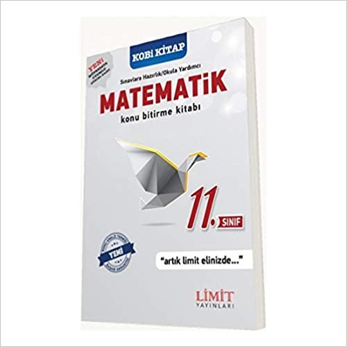 11.Sınıf Matematik Konu Bitirme Kitabı 2019