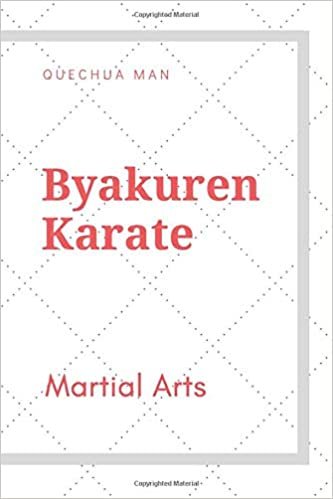 Byakuren Karate: Notebook, Journal ( 6x9 line 110pages bleed ) (Martial Arts, Band 2)