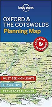 Lonely Planet Oxford & the Cotswolds Planning Map (Planning Maps)