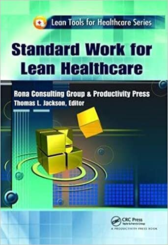 Standard Work for Lean Healthcare indir