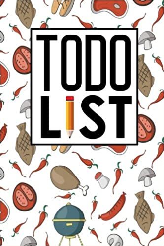 To Do List Notebook: Daily Checklist, To Do List And Notebook, Priority To Do List, To Do Notebook For Work, Agenda Notepad For Men, Women, Students & Kids, Cute BBQ Cover: Volume 89