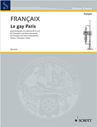 Le Gay Paris Clarinette-Ensemble de Partitions