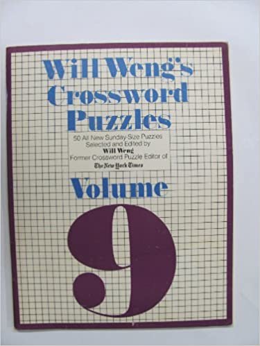 WILL WENG CROSSWORD PUZZLE V 9 (Other): 009