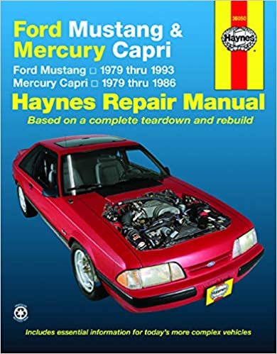 Ford Mustang and Mercury Capri, 1979-1993 (Haynes Manuals) indir