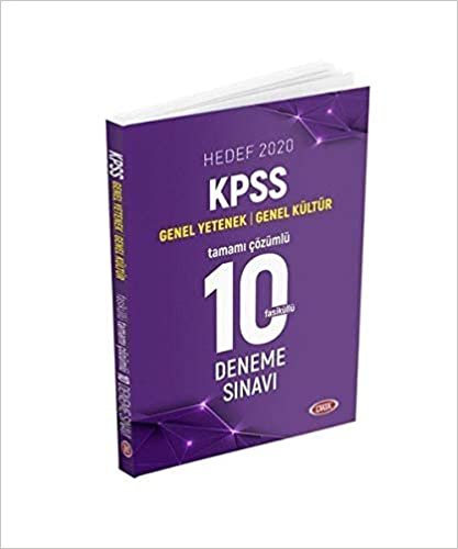 Hedef 2020 KPSS Genel Yetenek-Genel Kültür Tamamı Çözümlü 10 Deneme Sınavı