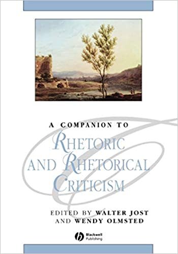 A Companion to Rhetoric and Rhetorical Criticism (Blackwell Companions to Literature and Culture) indir