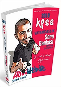 Hocawebde Yayınları 2019 KPSS Vatandaşlık Soru Bankası