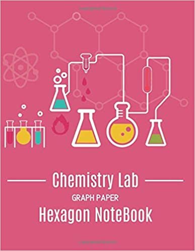 Hexagon Graph Paper Notebook: Small Hexagons Composition Notebook (Honeysucle Pink Cover) - Hexagonal Graph Paper, 100 Pages 1/4 inch, 8.5 x 11 Inches ... Organic Chemistry and Biochemistry Journal.