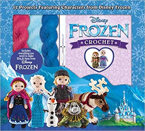 Disney Frozen Crochet: 12 Projects Featuring Characters from Disney Frozen (Crochet Kits)
