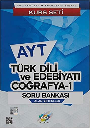 FDD Kurs Seti AYT Türk Dili ve Edebiyatı Coğrafya 1 Soru Bankası Yeni