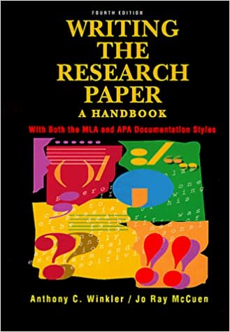 Writing the Research Paper: A Handbook With Both the Mla and Apa Documentation Styles