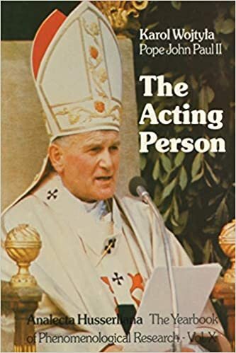 The Acting Person (Analecta Husserliana)