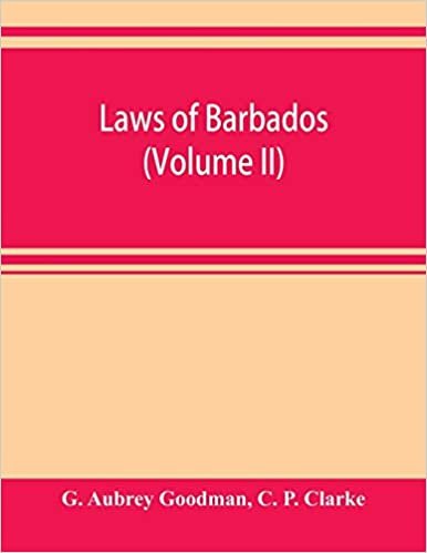 Laws of Barbados (Volume II) indir
