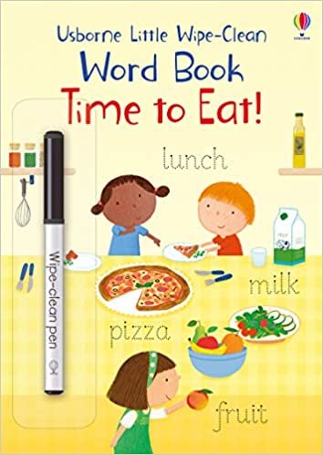 Usborne - Wipe-Clean Word Book Time to Eat indir