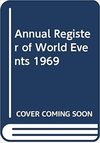 Annual Register of World Events 1969
