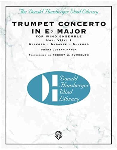 Trumpet Concerto in E-Flat Major (Donald Hunsberger Wind Library) indir