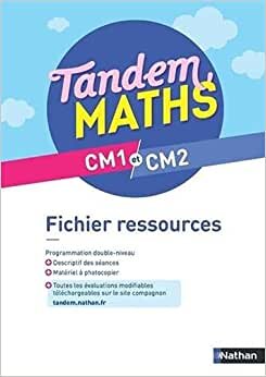 Tandem Maths CM1 et CM2 - Fichier ressources indir