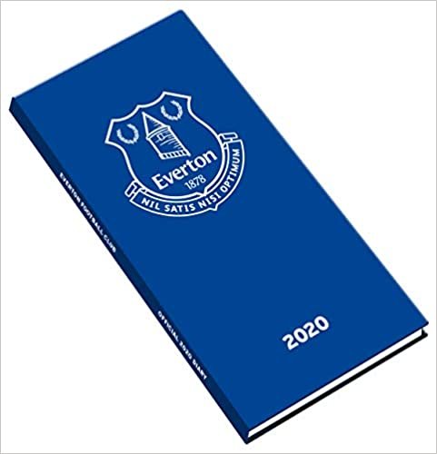Everton FC Official 2020 Diary - Week to View Slim Pocket format indir