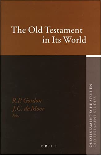 Old Testament in Its World: Papers Read at the Winter Meeting, January 2003 the Society for Old Testament Study and at the Joint Meeting, July 2003 ... Studien, Old Testament Studies)