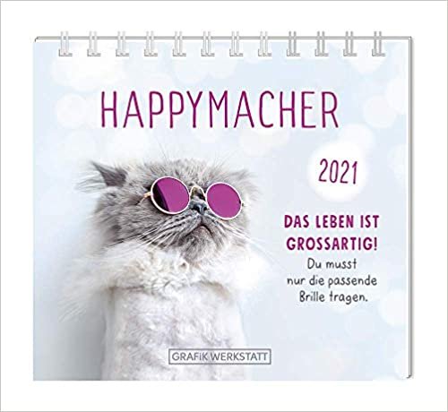 Mini-Kalender 2021 "Happymacher für dich!" indir