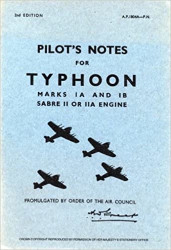 Typhoon 1A & 1B  Pilots Notes: Hawker Typhoon IA an indir
