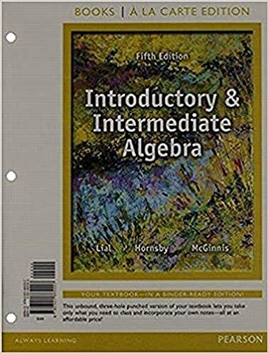 Introductory & Intermediate Algebra, Loose-Leaf Version with Integrated Review Plus Mymathlab -- Access Card Package