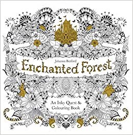 Enchanted Forest: An Inky Quest and Colouring Book by Johanna Basford (Paperback, 2015) indir