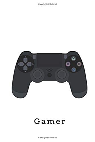 Gamer: Gameplay composition, School Notebook, Composition Notebook, PS4 Design (110 Pages, Line , 6 x 9)