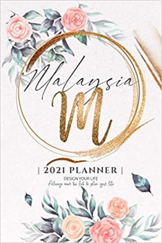 Malaysia 2021 Planner: Personalized Name Pocket Size Organizer with Initial Monogram Letter. Perfect Gifts for Girls and Women as Her Personal Diary / ... to Plan Days, Set Goals & Get Stuff Done. indir