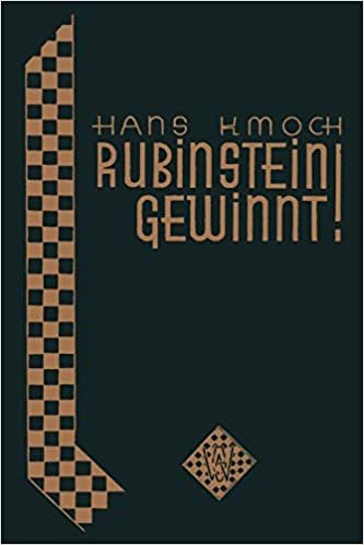 Rubinstein gewinnt! : Hundert  Glanzpartien des grossen Schachkunstlers indir