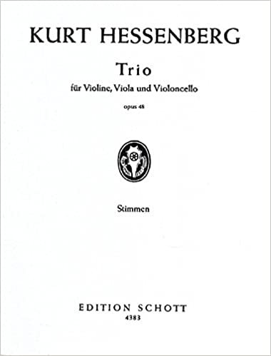 Trio Op. 48 -Ensemble de Partitions