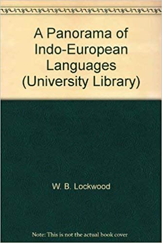 Panorama of Indo-European Languages (University Library)