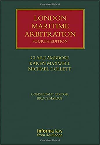 London Maritime Arbitration (Lloyd's Shipping Law Library) indir