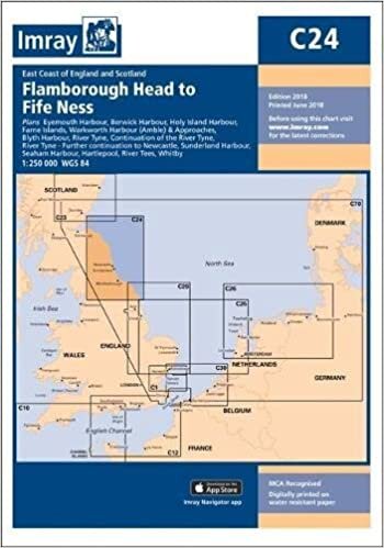 Imray Chart C24: Flamborough Head to Fife Ness (C Series)