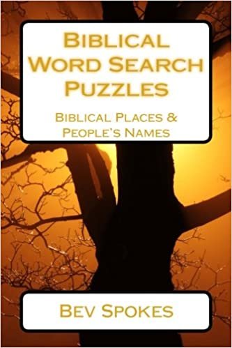 Biblical Word Search Puzzles: Biblical Places & People's Names