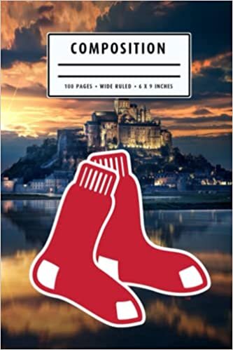 Composition Notebook : Boston Red Sox Notebook | Christmas, Thankgiving Gift Ideas | Baseball Notebook #4