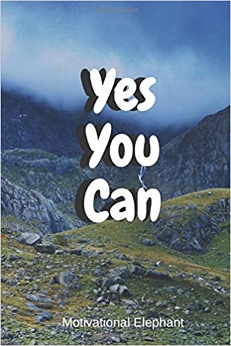 Yes You Can: Motivational Notebook, Journal, Diary, Scrapbook, Notebook For Everyone (110 Pages, Blank, 6 x 9)