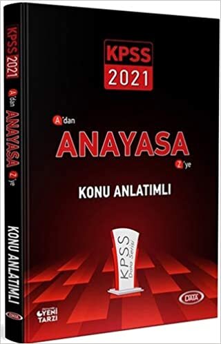 Data Yayınları 2021 KPSS Anayasa Vatandaşlık Konu Anlatımlı