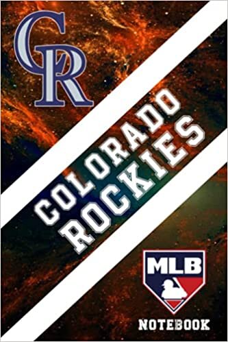 MLB Notebook : Colorado Rockies Weekly Planner Notebook For Sport Fan | Thankgiving , Christmas Gift Ideas NHL , NCAA, NFL , NBA , ML #12