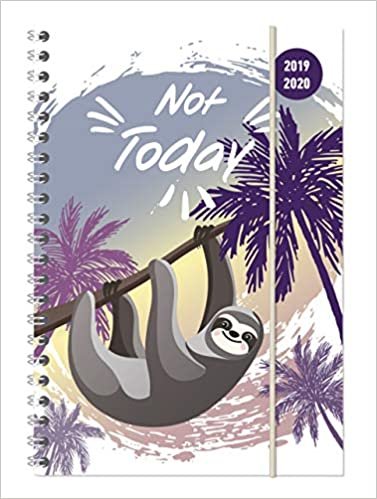 Collegetimer A5 Woche Not Today Ringbuch 2019/2020