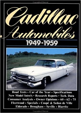 Cadillac Automobiles 1949-1959 (Brooklands Books) indir