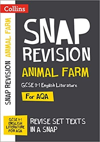 Animal Farm: New Grade 9-1 GCSE English Literature AQA Text (Collins GCSE 9-1 Snap Revision) indir