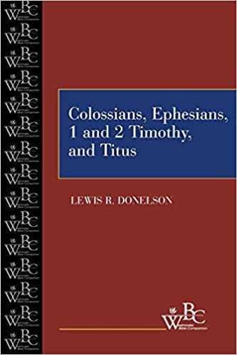 Colossians (Westminster Bible Companion)