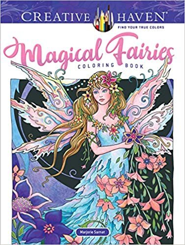 Creative Haven Magical Fairies Coloring Book (Adult Coloring) (Creative Haven Coloring Books) indir