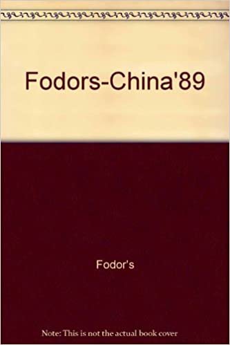 FODORS-CHINA'89 indir