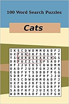 100 Word Search Puzzles Cats