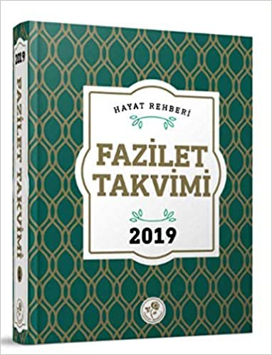 2019 Fazilet Takvimi - Yurtiçi 4.Bölge (Ciltli) indir