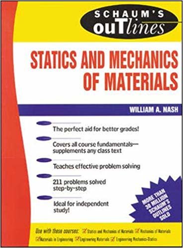 Schaum's Outline Of Statics and Mechanics of Materials indir